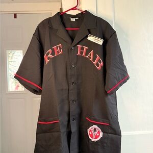 Dreamguy Black Shirt with Red Highlights